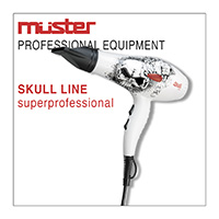 Hairdryer SKULL line - MUSTER